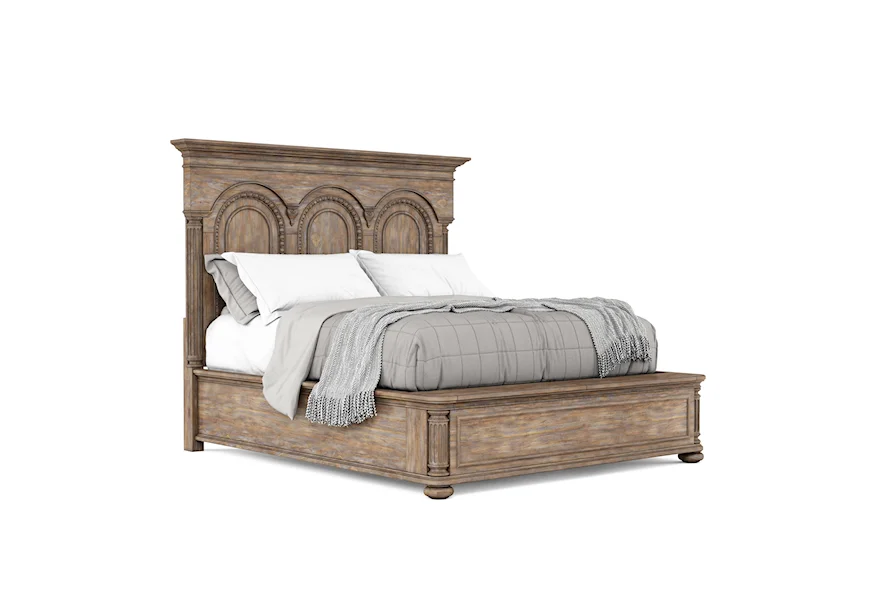Architrave Cal King Panel Bed by A.R.T. Furniture Inc at Howell Furniture