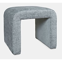 Sophia Contemporary Petite Accent Bench - Blue (2/CTN)