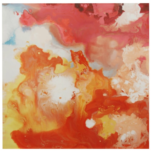 Multi-Colored Contemporary Canvas Print