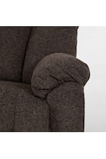 Franklin 4703 Connery Casual Manual Rocker Recliner with Pillow Arms