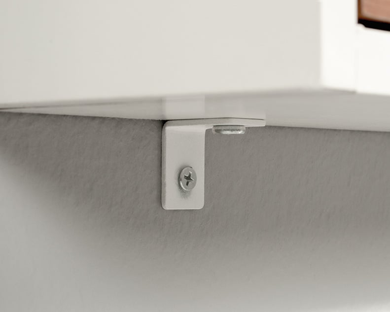 Sauder Anda Norr Anda Norr Wall Mount Desk Bl Ac/wh 3a