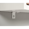 Sauder Anda Norr Anda Norr Wall Mount Desk Bl Ac/wh 3a