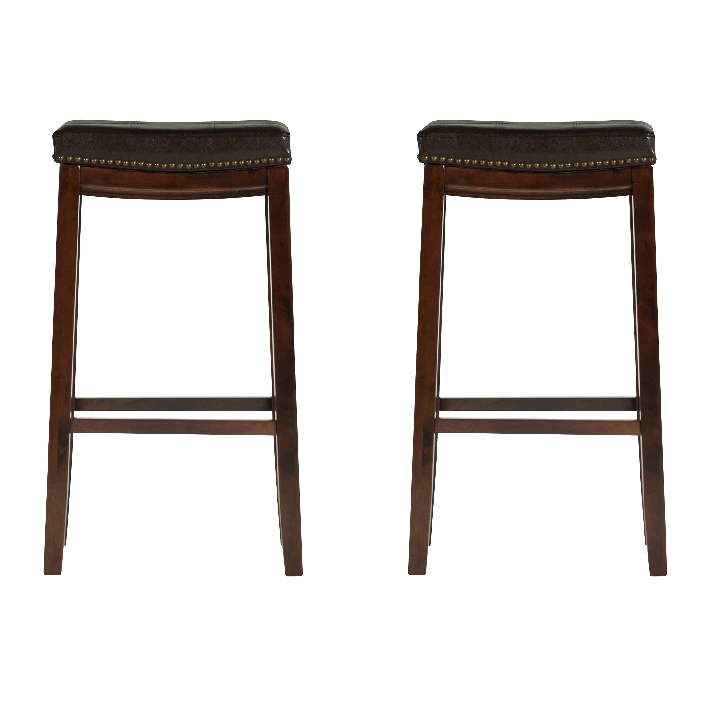 Linon Claridge Upholstered Bar Stool