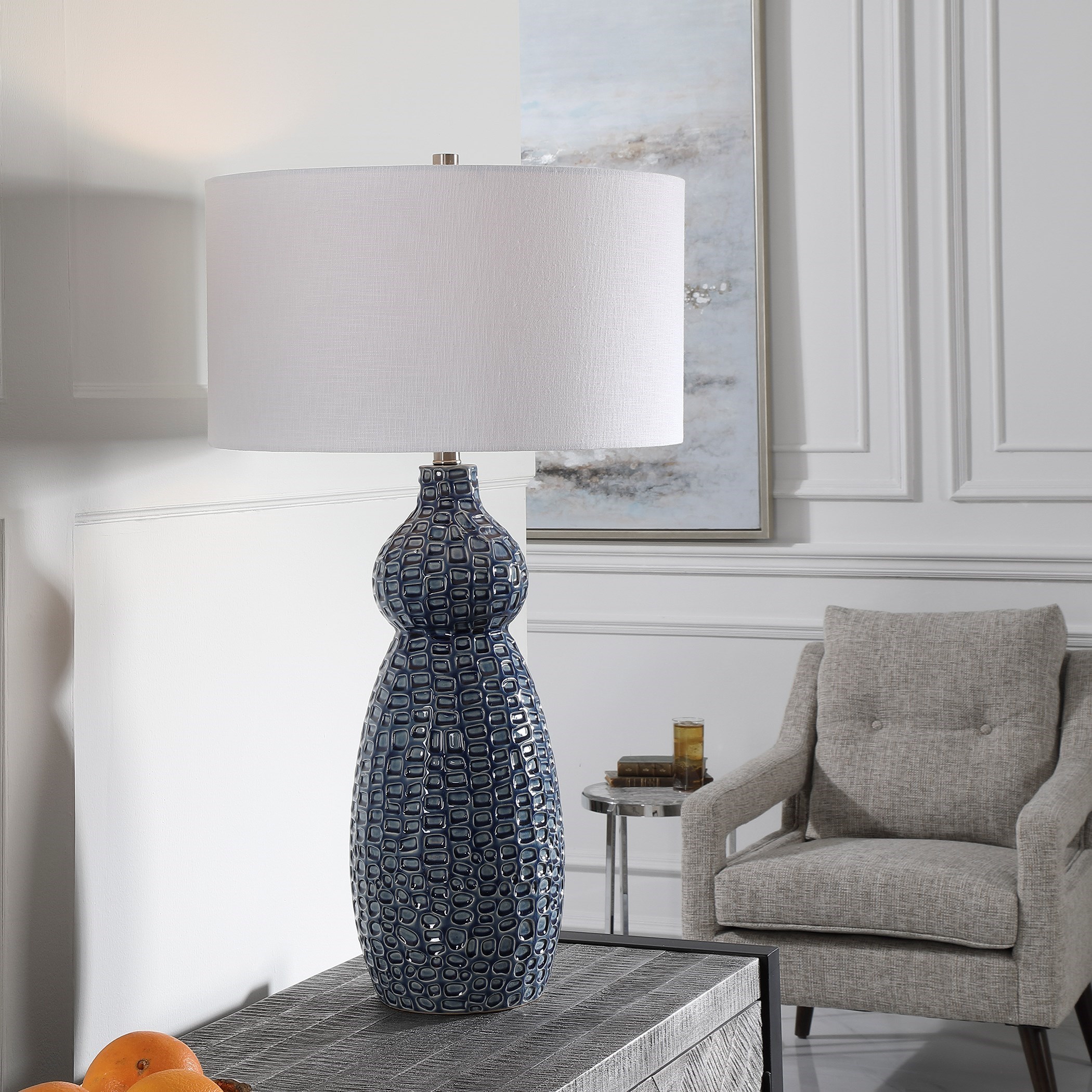 cobalt blue table lamps