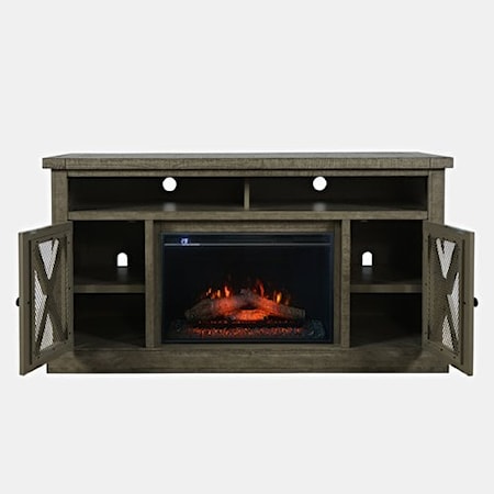 Fireplace with Logset