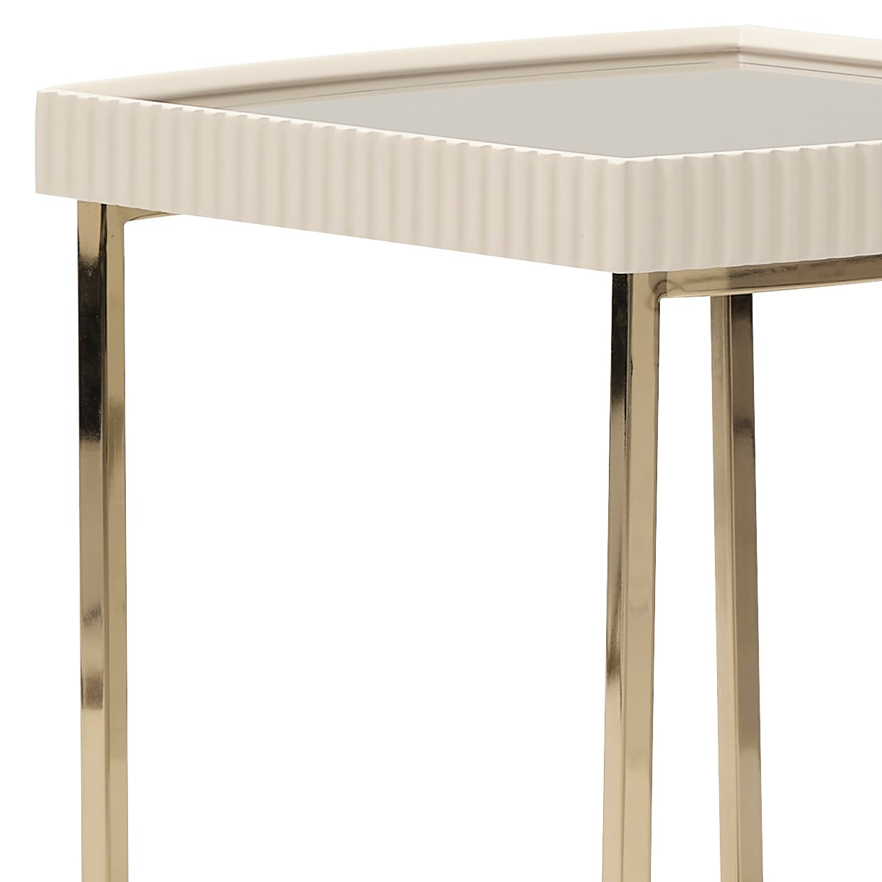 Michael Amini Lisbon Square Side Table