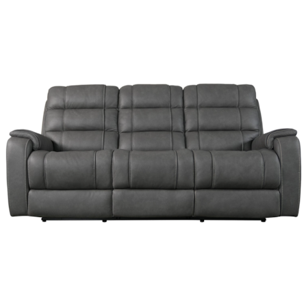 Power Headrest &amp; Lumbar Reclining Sofa