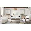 Diamond Sofa Furniture Savannah Slip-Cover Sofa In White Natural Linen