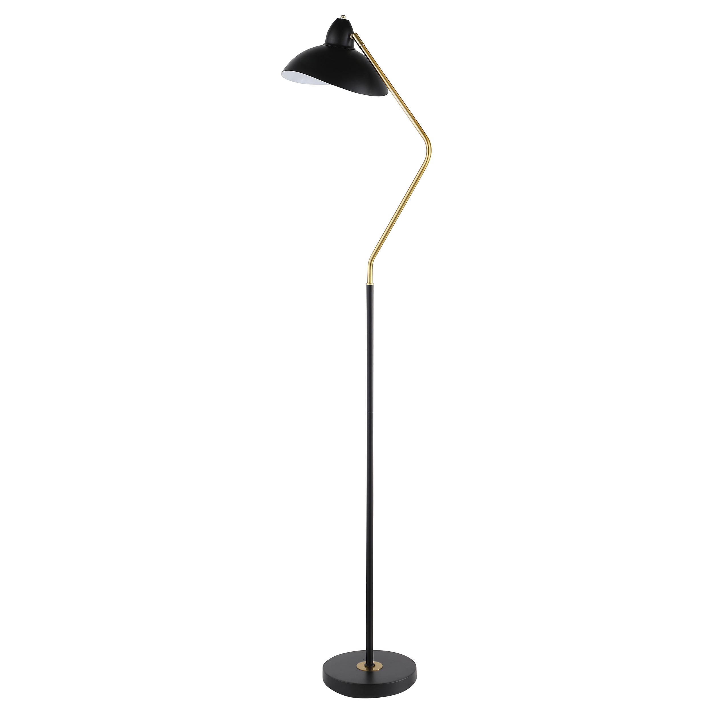 LUMEN GOLD AND LACK METAL FLOOR | LAMP