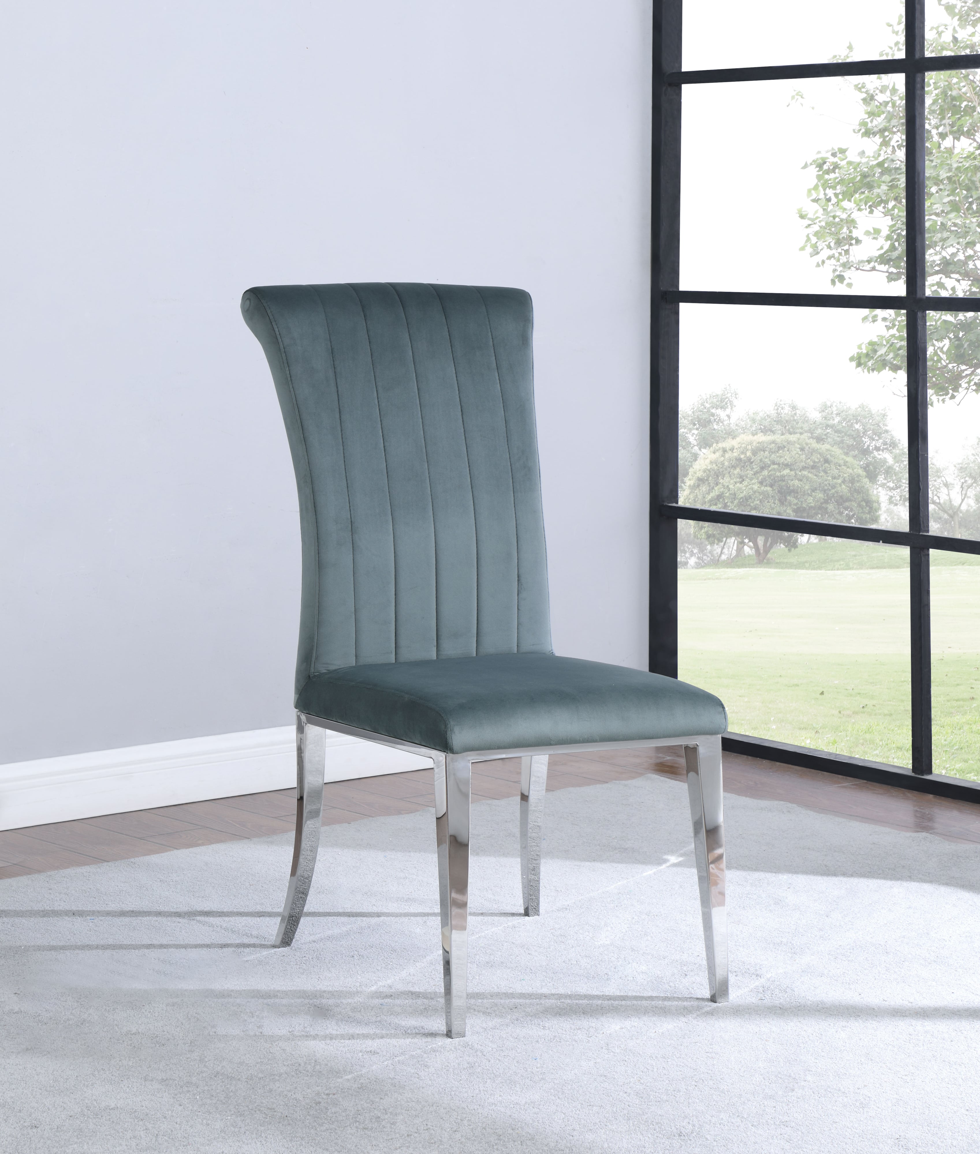 Beaufort Dining Side Chair Steel