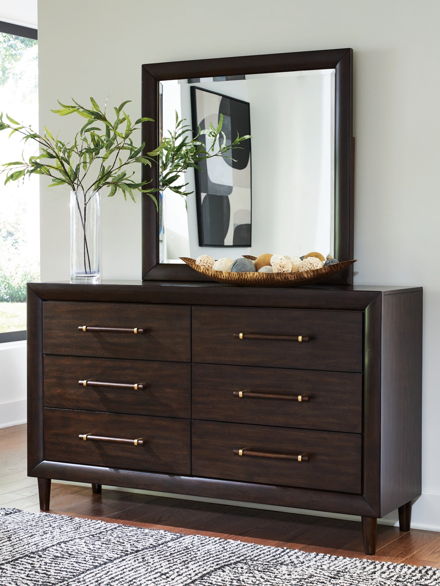 Dresser And Mirror