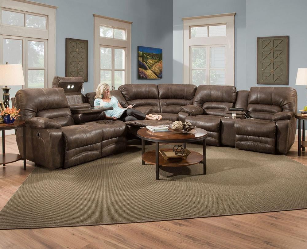 Springfield & Company 500 Legacy Power Reclining Sectional Sofa