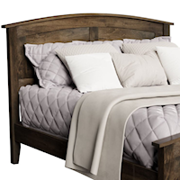 Wyandot Transitional Arched Panel Headboard - Queen (No-Slat)