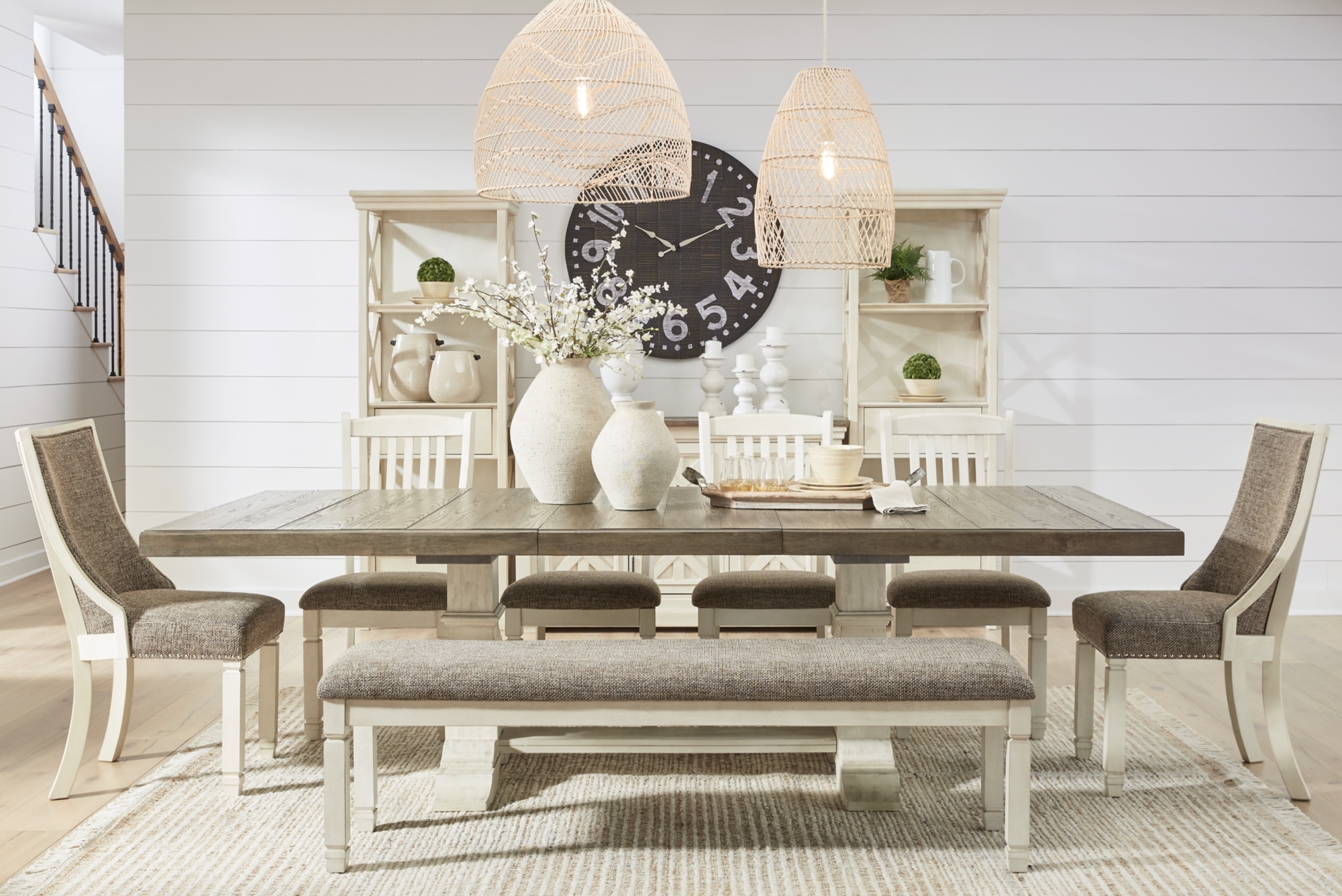 Signature Design by Ashley Bolanburg Dining Set
