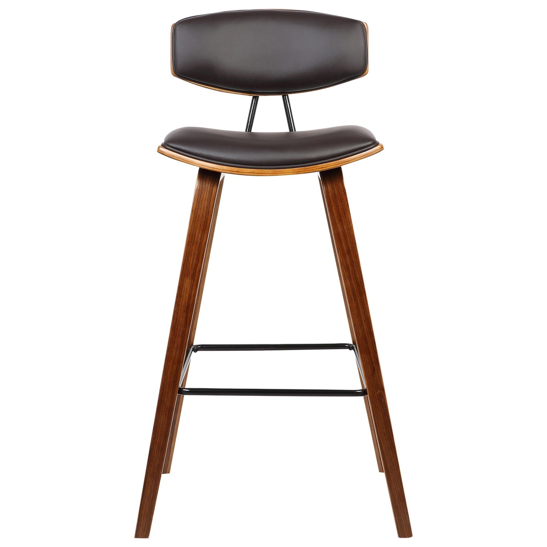 Armen Living Fox 30" Upholstered Barstool