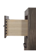 New Classic Misty Lodge Rustic 2-Drawer Nightstand