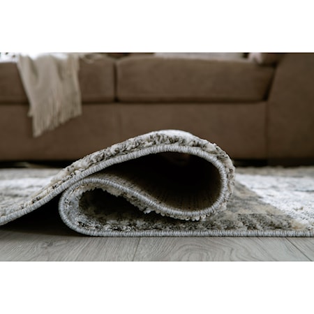 Monwick Gray/Cream Medium Rug