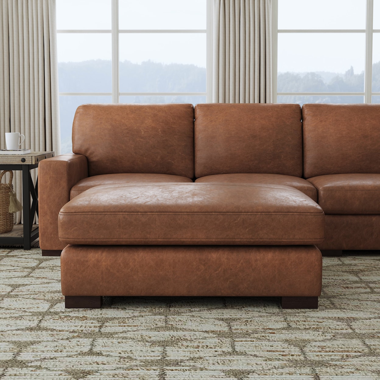 Flexsteel Endurance Rectangular Ottoman