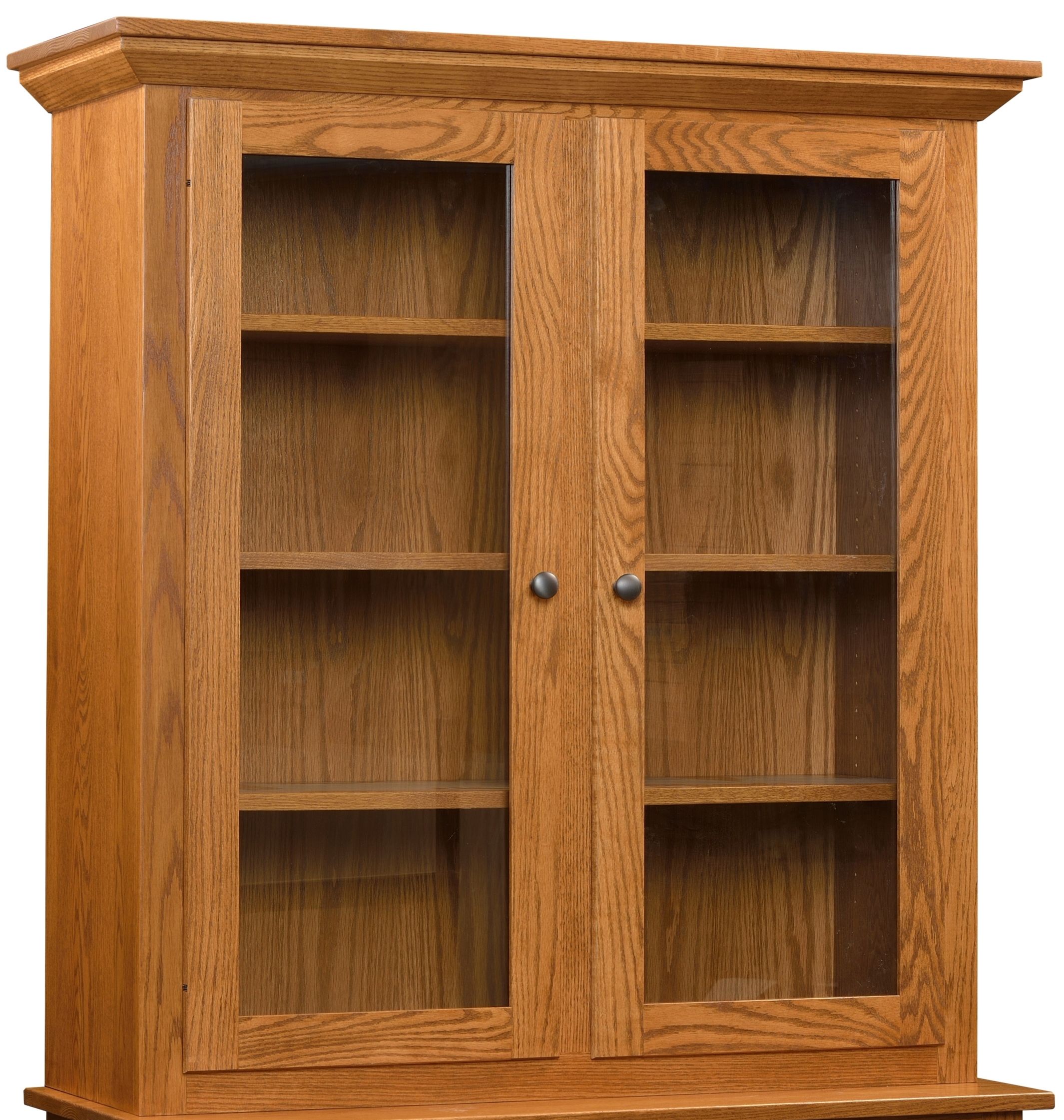 Custom Amish 2-Door Hutch Top