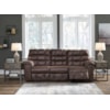 Ashley Furniture Signature Design Derwin Reclining Sofa with Drop Down Table