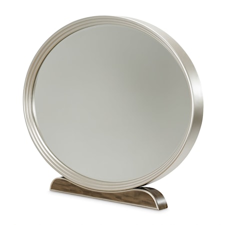 Glam Oval Dresser Mirror