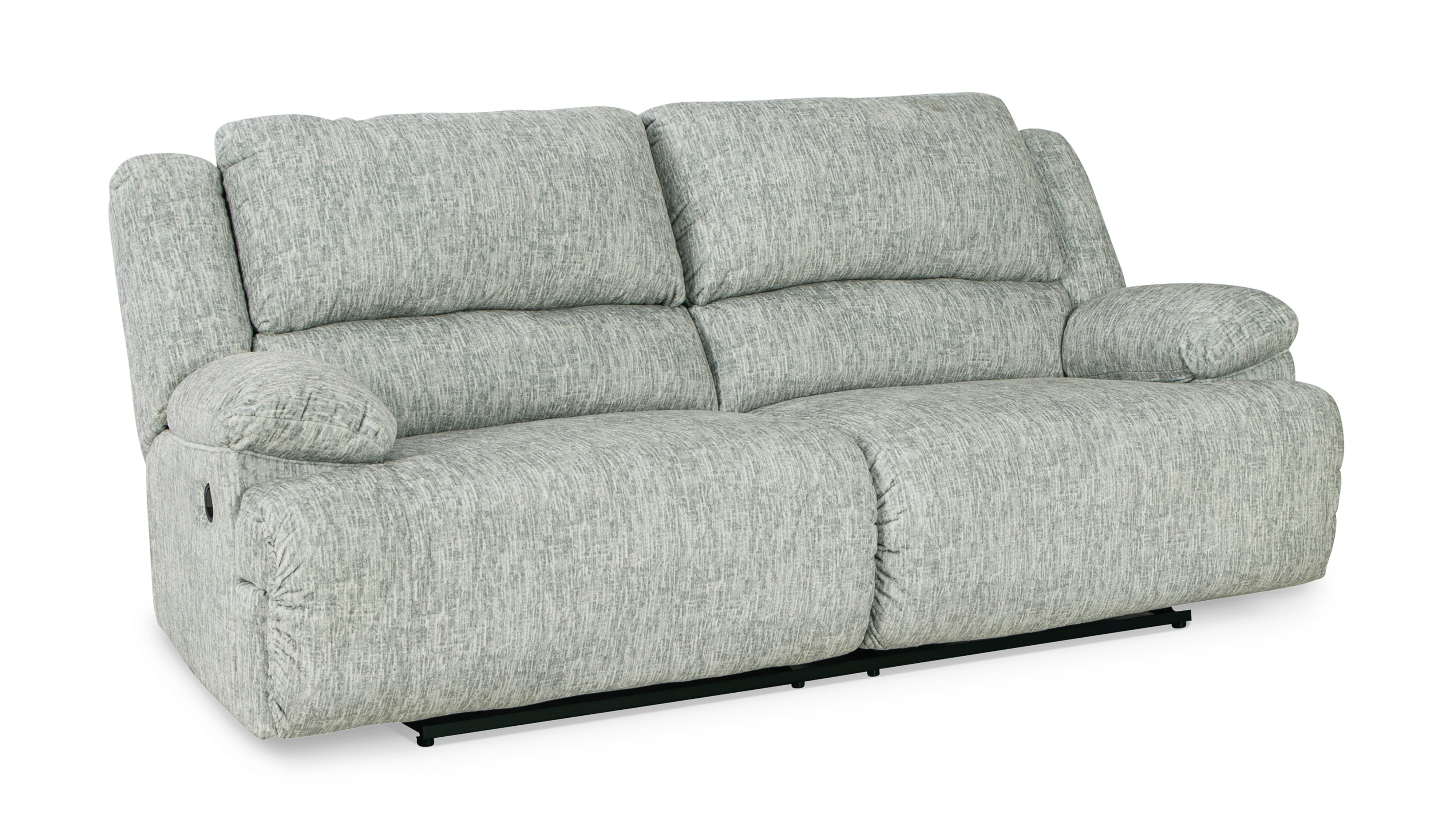 Signature Design By Ashley McClelland 2930281 Reclining Sofa In Gray ...