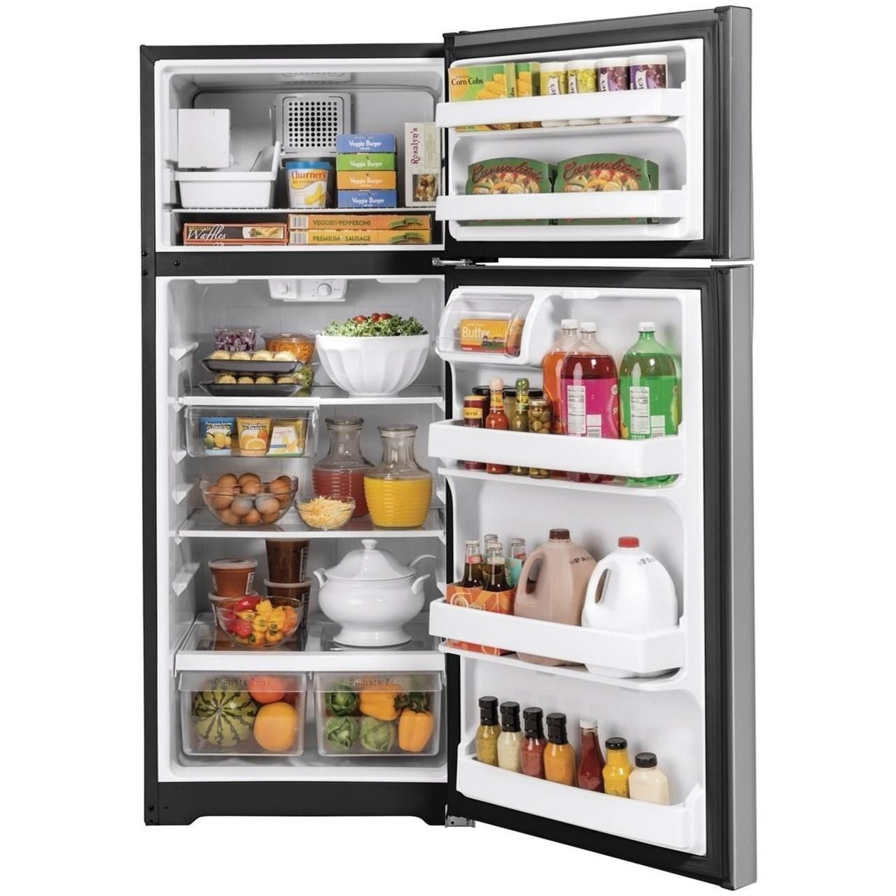 GE Appliances Refrigerators Top Freezer Freestanding Refrigerator