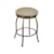 Shown in Milan Fabric and Cappuccino Finish. Barstool May Not Represent Height Indicated.