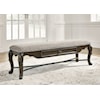 Signature Design by Ashley Maylee Upholstered Storage Bench