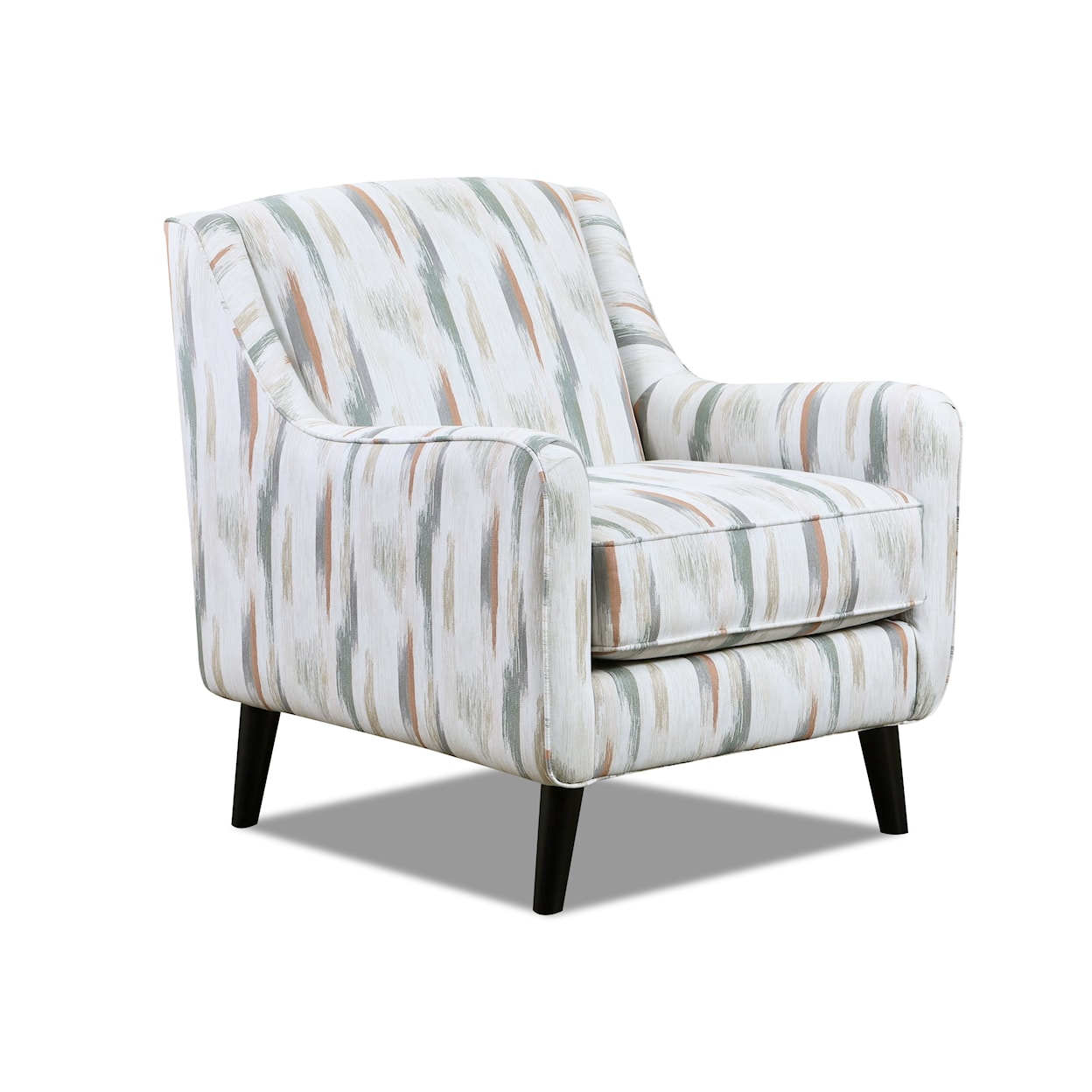 Fusion Furniture 7003 CHARLOTTE CREMINI Accent Chair