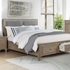 FUSA Anneke Queen Upholstered Panel Bed