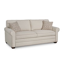 Transitional Queen Sleeper Sofa