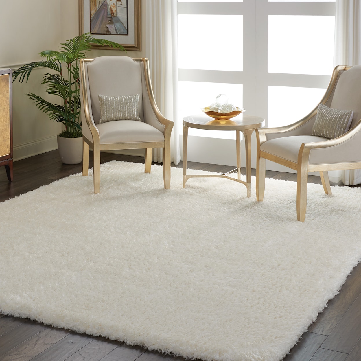 Nourison Luxe Shag 8'2" x 10'  Rug