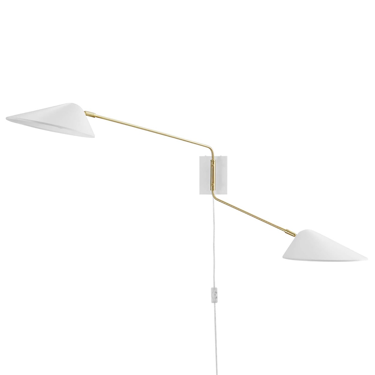 Modway Journey 2-Light Wall Sconce