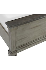 Homelegance Furniture Weaver Rustic King Panel Bed