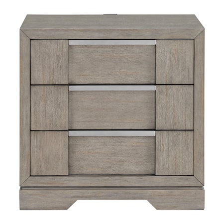 3-Drawer Nightstand