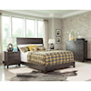 Durham Front Street King Panel Bed