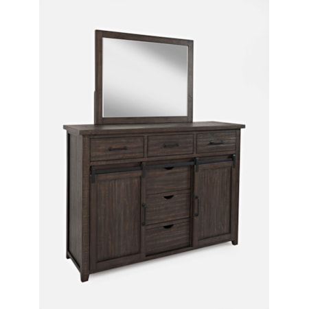 Barn Door Dresser - Sturdy Compliant