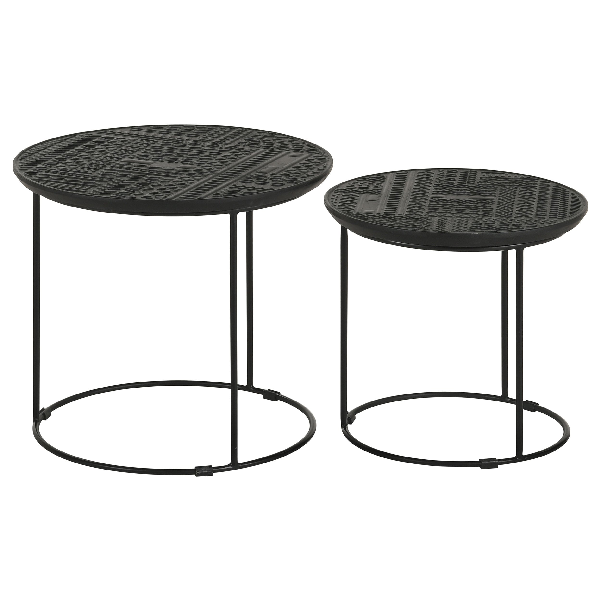 Coaster Loannis Loannis 2-piece Wood Nesting Table