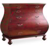 Hooker Furniture Melange Red Bombe Chest