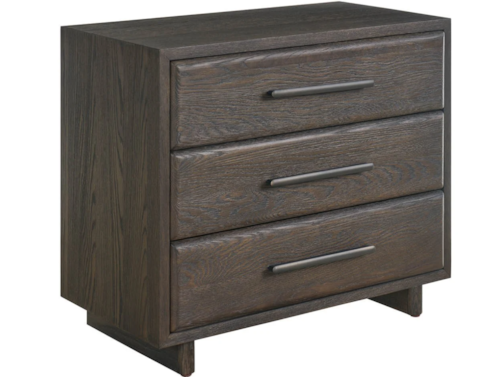 Sable Three Drawer Nightstand