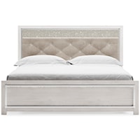 King Panel Bed 