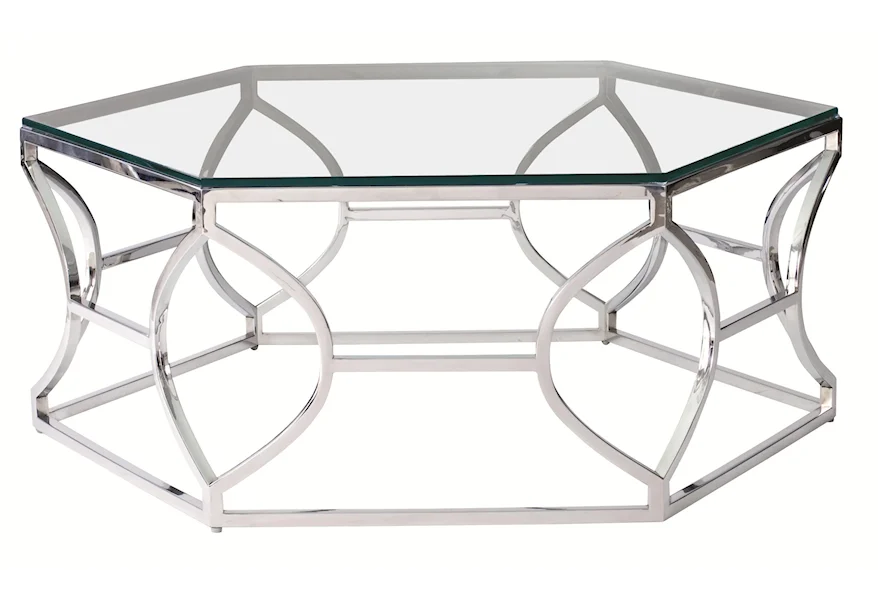 Interiors Argent Cocktail Table by Bernhardt at Baer's Furniture