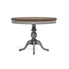 Flexsteel Casegoods Plymouth Counter Height Pedestal Table