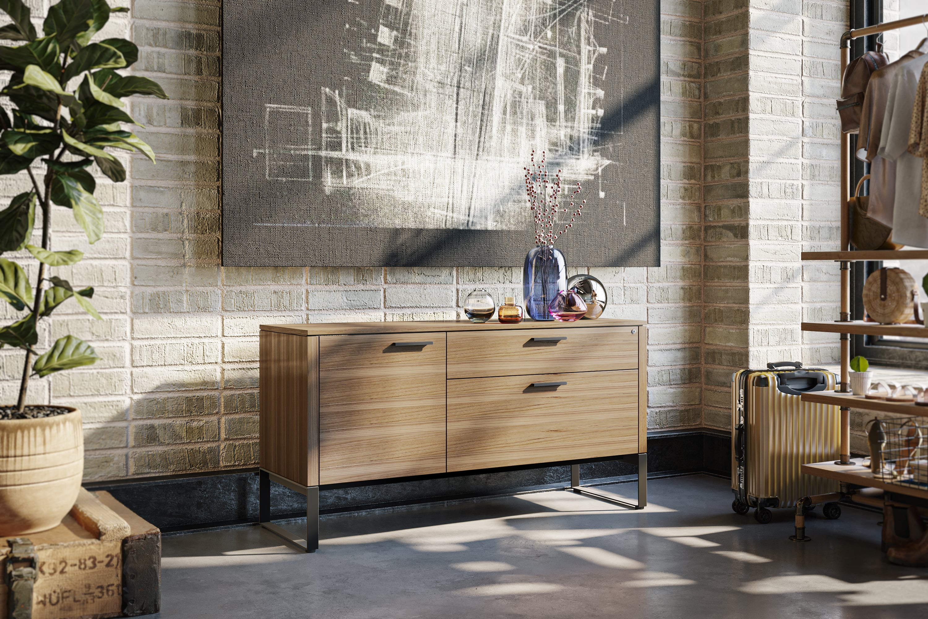 BDI Linea Multifunction Cabinet