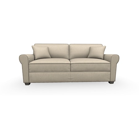 Casual Sofa with Full Memory Foam Sleeper
