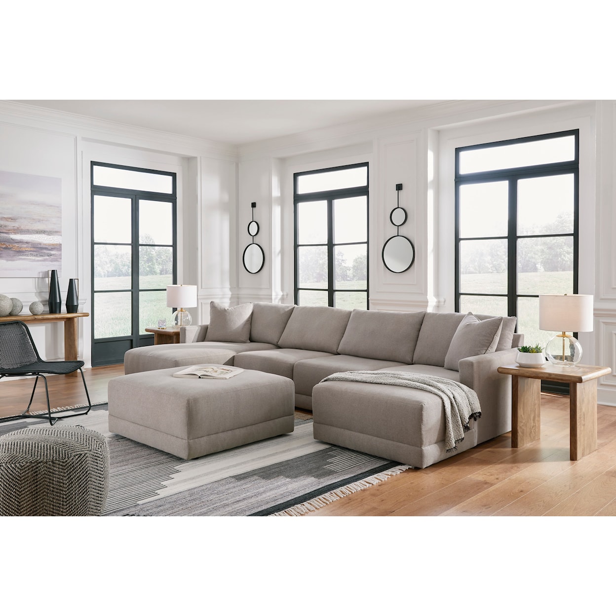 Benchcraft Katany Double Chaise Sectional