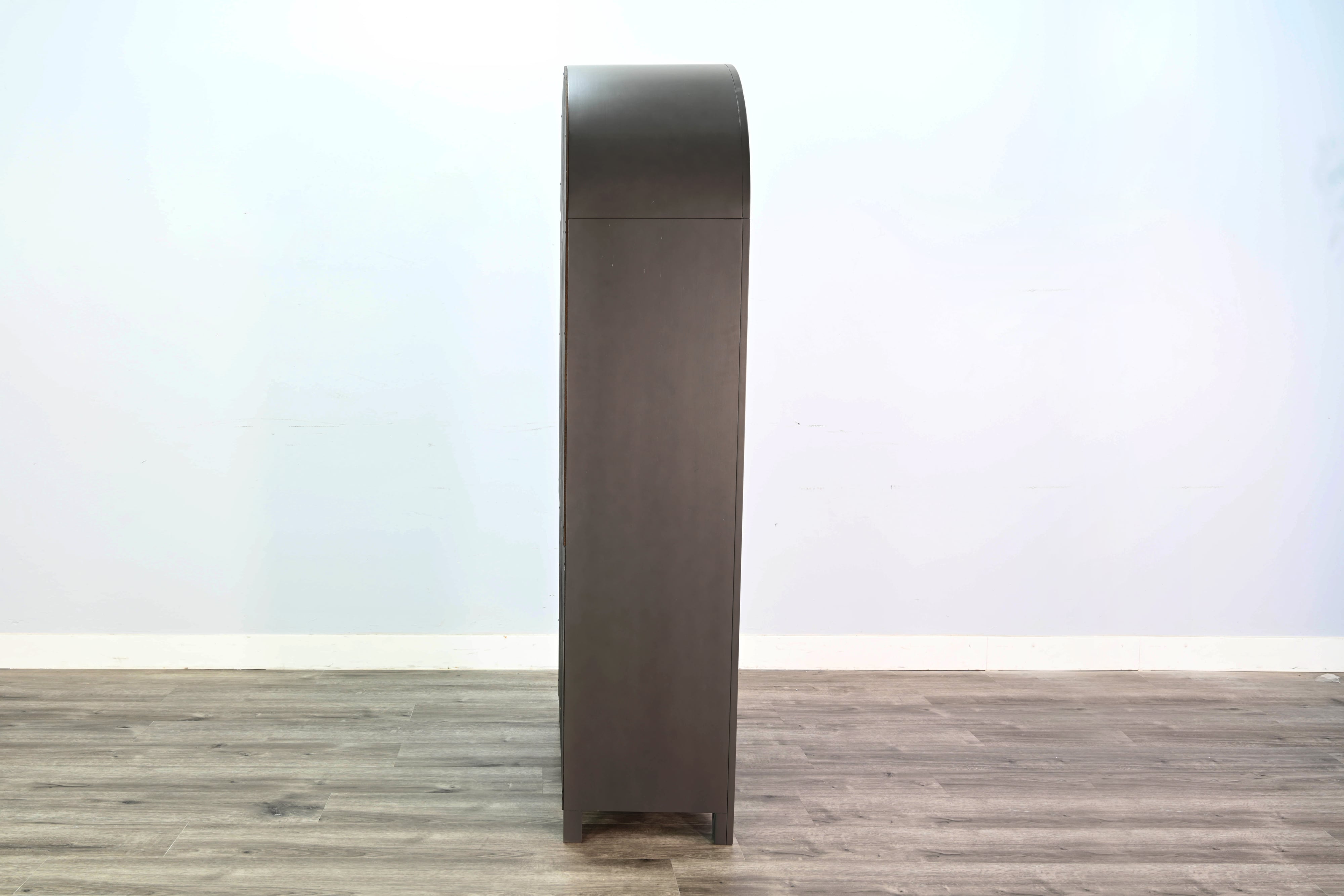 Arched Display Cabinet with Doors