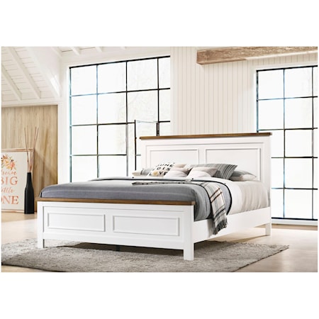 Queen Panel Bed