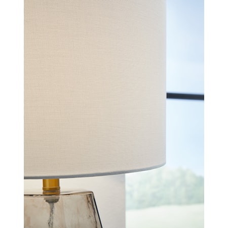 Glass Table Lamp